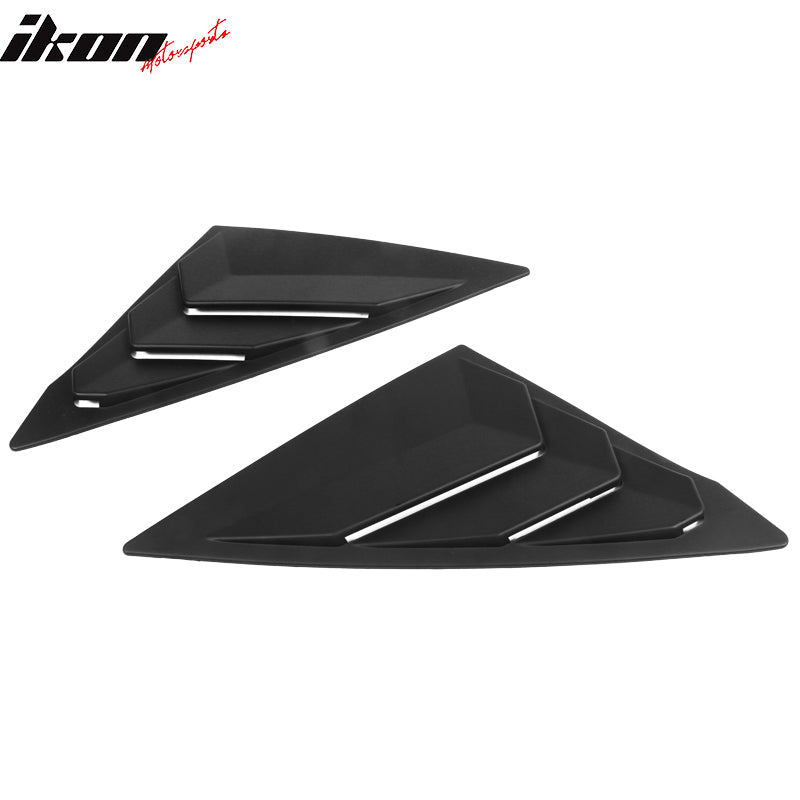 IKON MOTORSPORTS, Window Louver Compatible With 2022 Honda Civic 11th ...