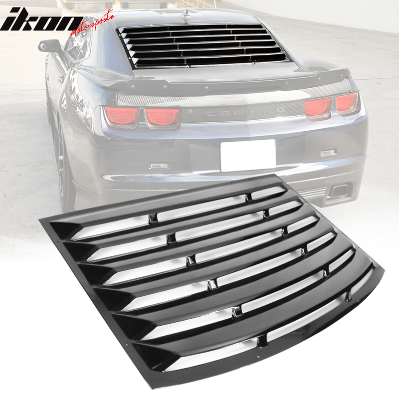 IKON MOTORSPORTS Window Louver Compatible With 2010 2015 Chevy