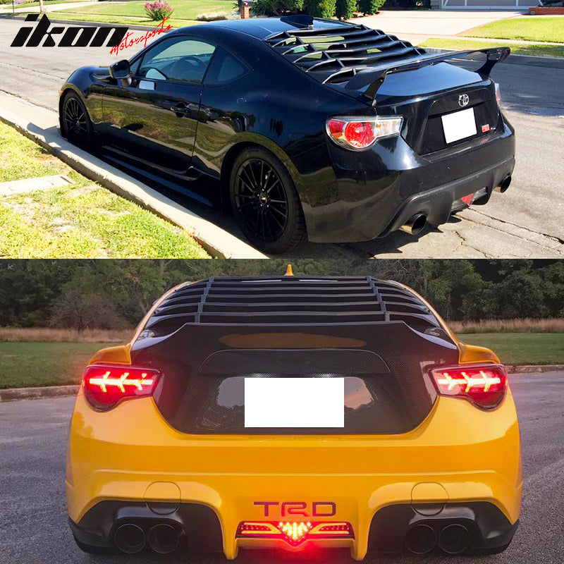 Scion frs clearance rear window louvers