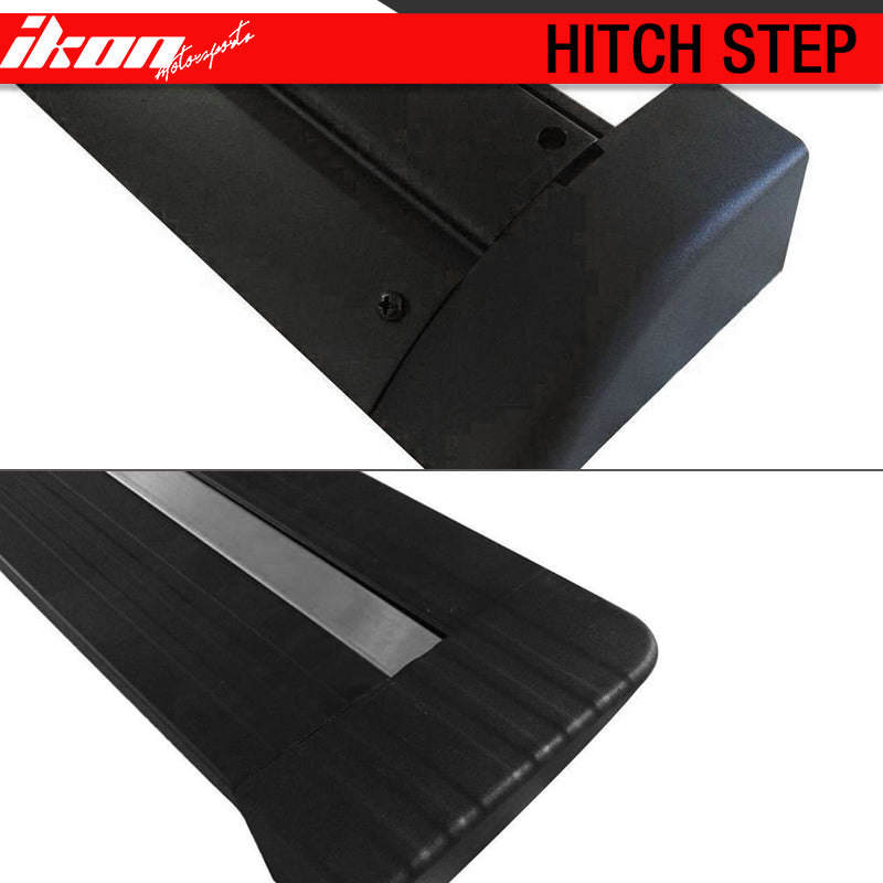 Universal Hitch Step Bar Bumper Guard For Cars With 2Inch Receiver 35" Unpainted